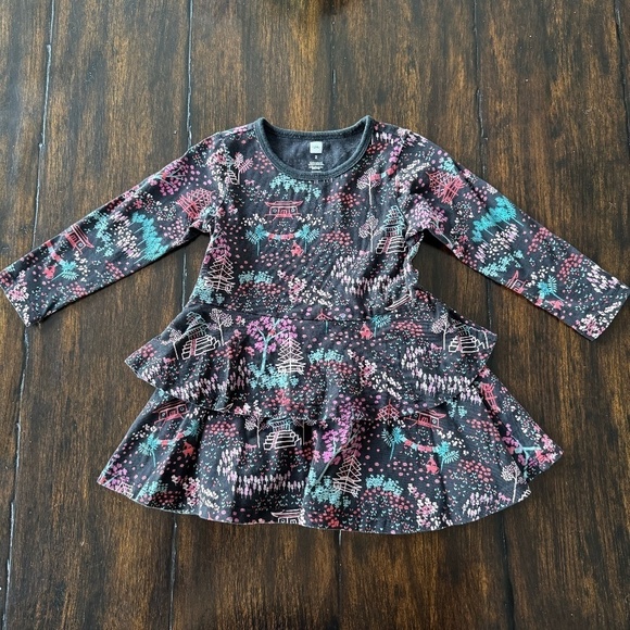 Tea Collection Japanese Garden Dress sz 2 - Picture 1 of 4